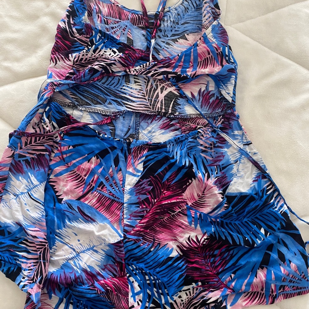 Colorful summer Romper